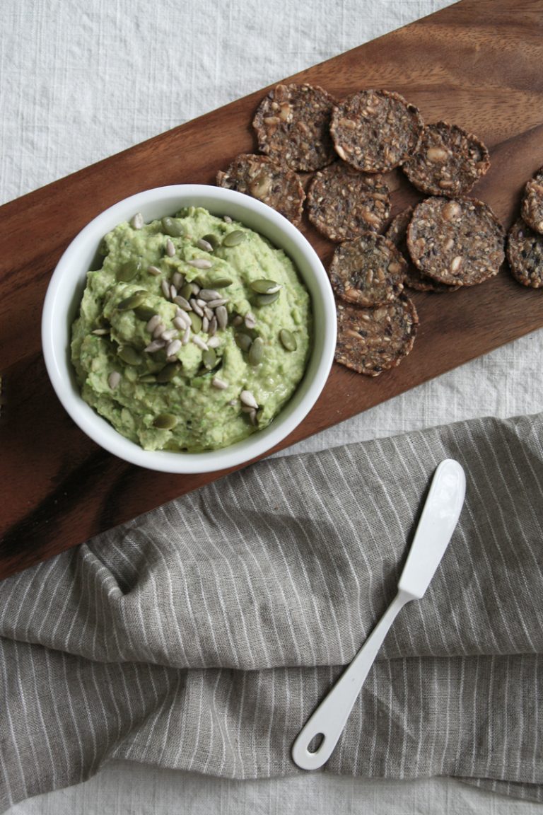Pea + Cilantro Hummus
