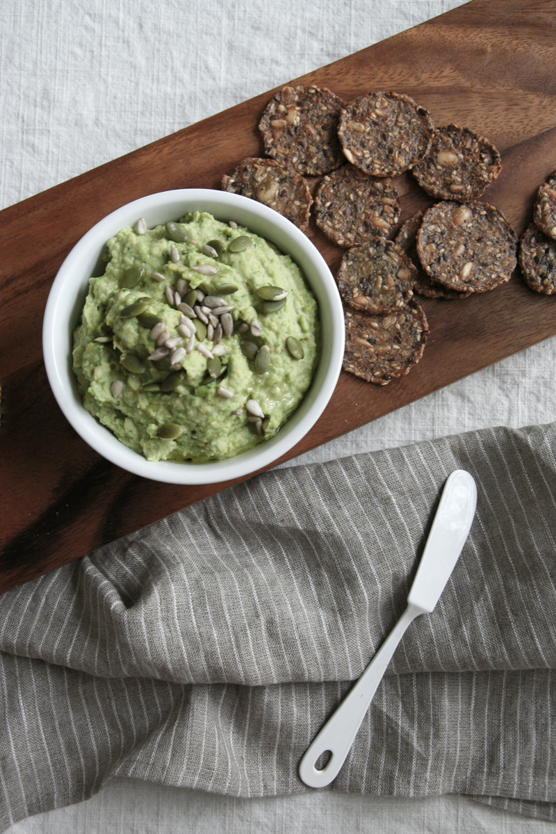 Pea + Cilantro Hummus - Willa Wellness