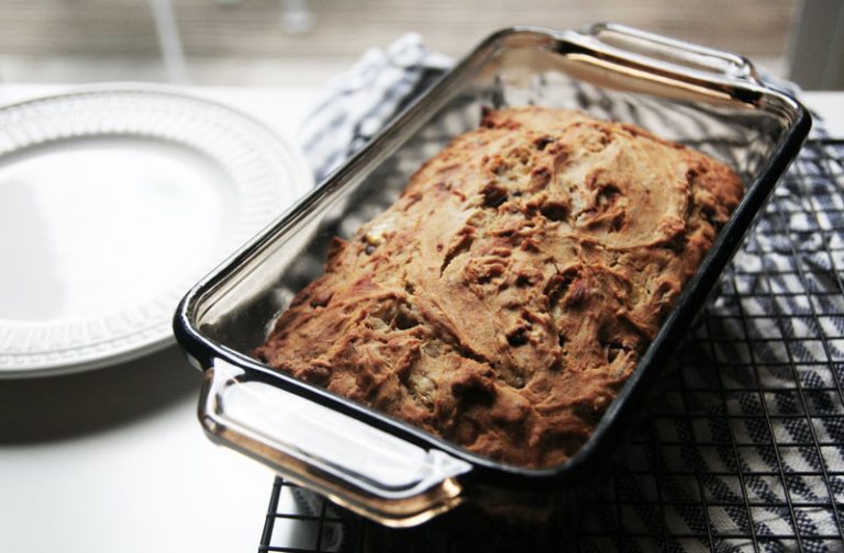 Healthy Honey Banana Bread