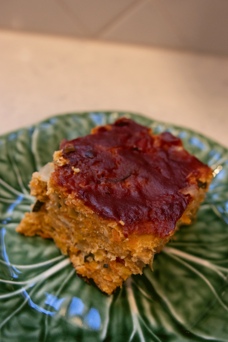 Chef Hannah’s Loaded with “Sneaky Veggies” Turkey Meatloaf
