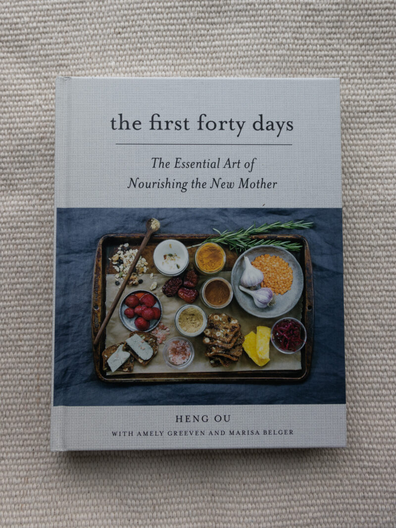 Postpartum guidebook The First Forty Days Book by Heng Ou