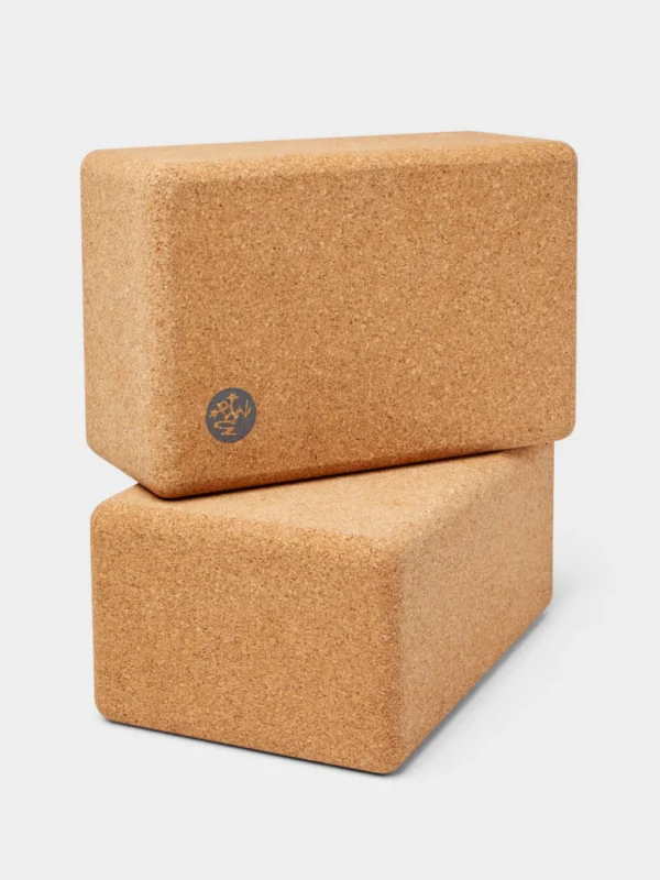 Manduka Cork Block - 2 Pack