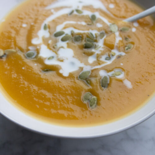 Butternut Squash & Apple Soup