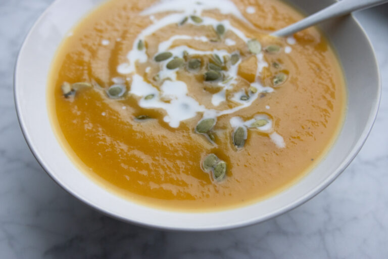Butternut Squash & Apple Soup